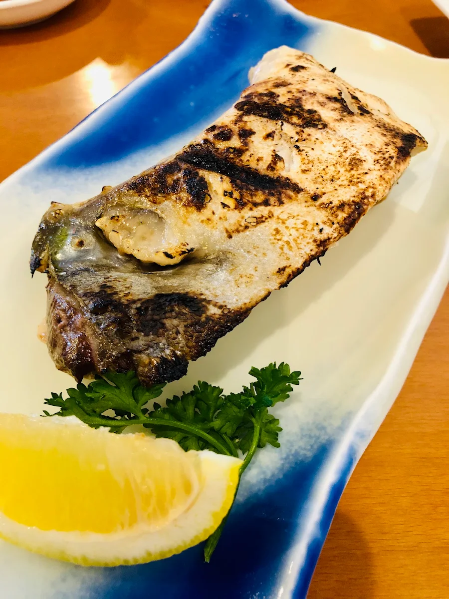 Grilled Yellow Tail Cheek Hamachi Kama