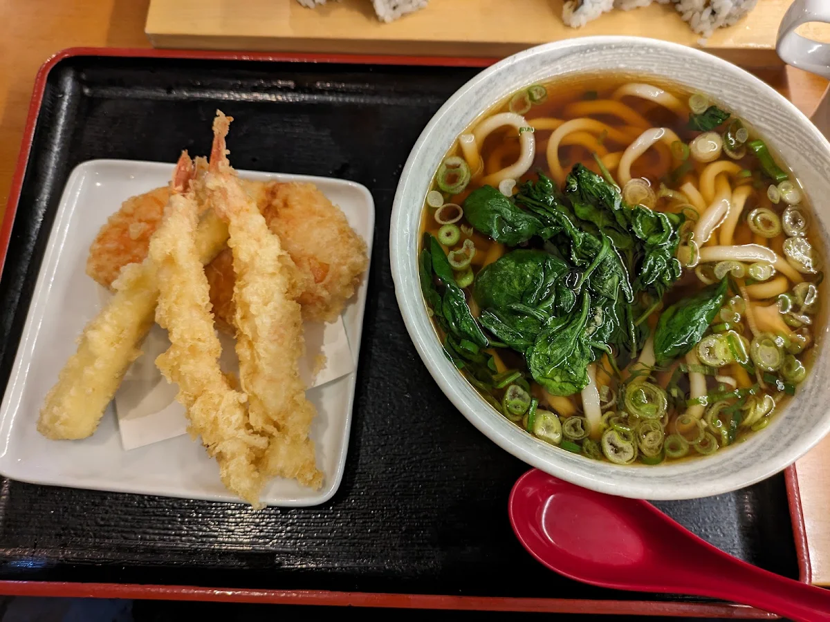 Tempura Udon & California Only Lunch Time