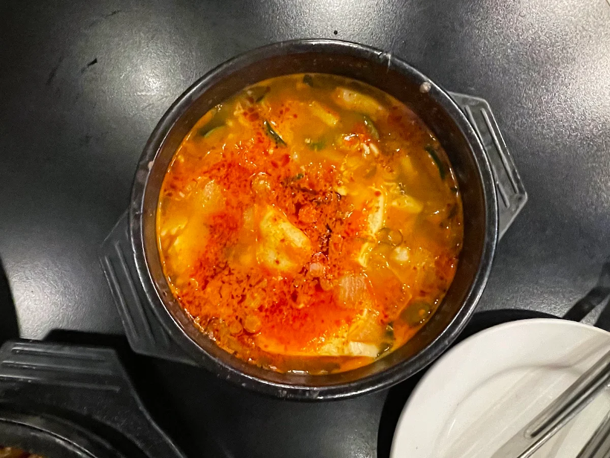 tofu soup 순두부찌개