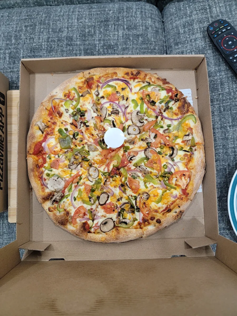 Super Hot Veggie Pizza