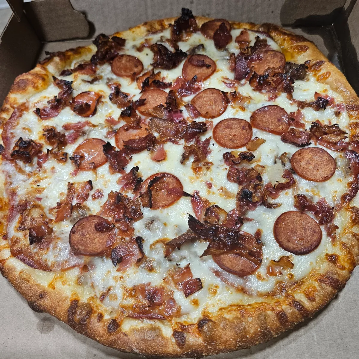 Pepperoni-Fromage-Bacon Pepperoni Cheese Bacon