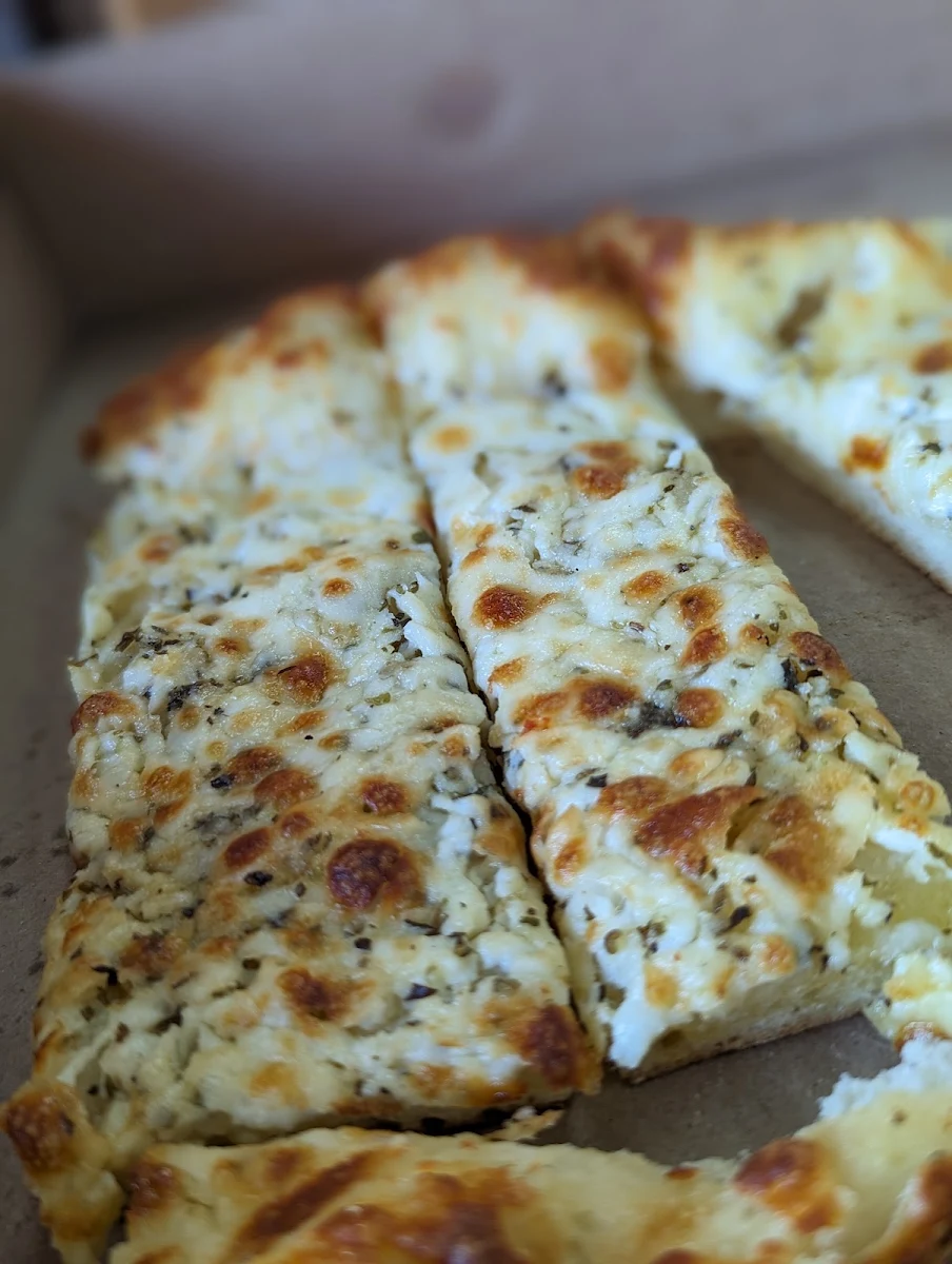 Half Moon Cheesy Bread