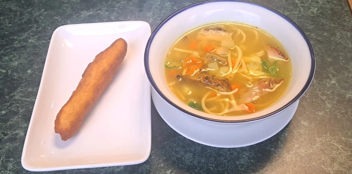Jerk Chicken Noodle Soup