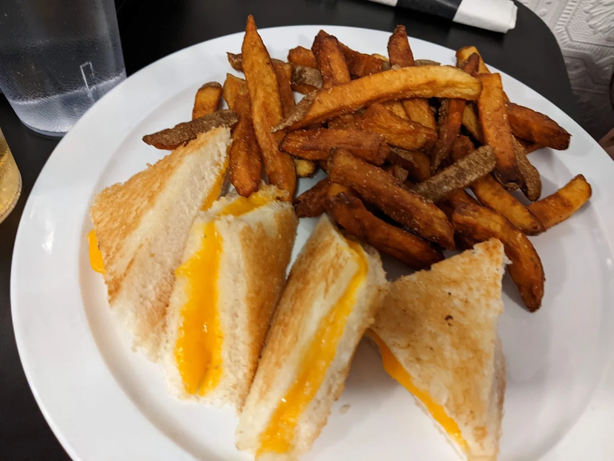 Sandwich and Fries