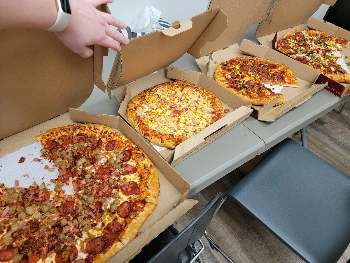 Meat Lovers Hawaiian Canadian Deluxe Pizza