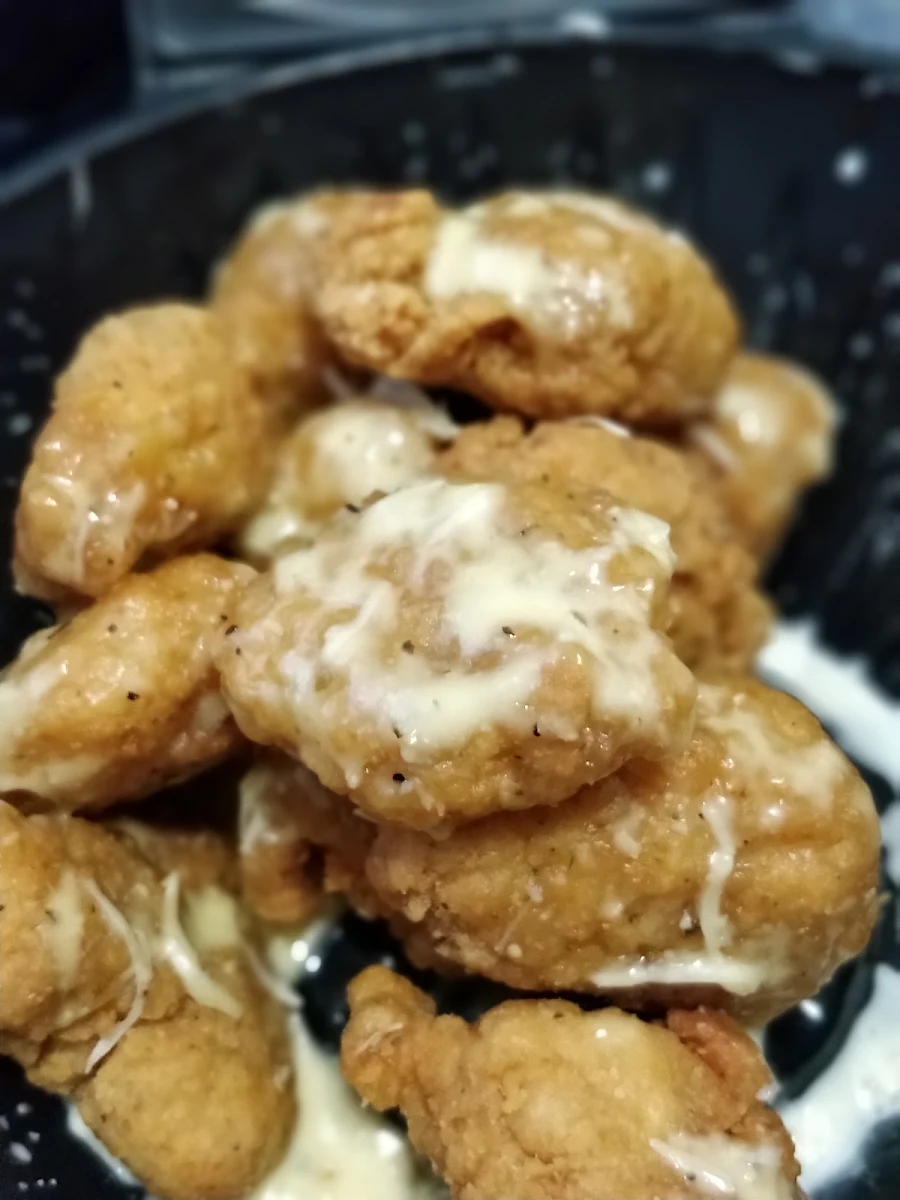 Boneless Bites with Garlic Parmesan