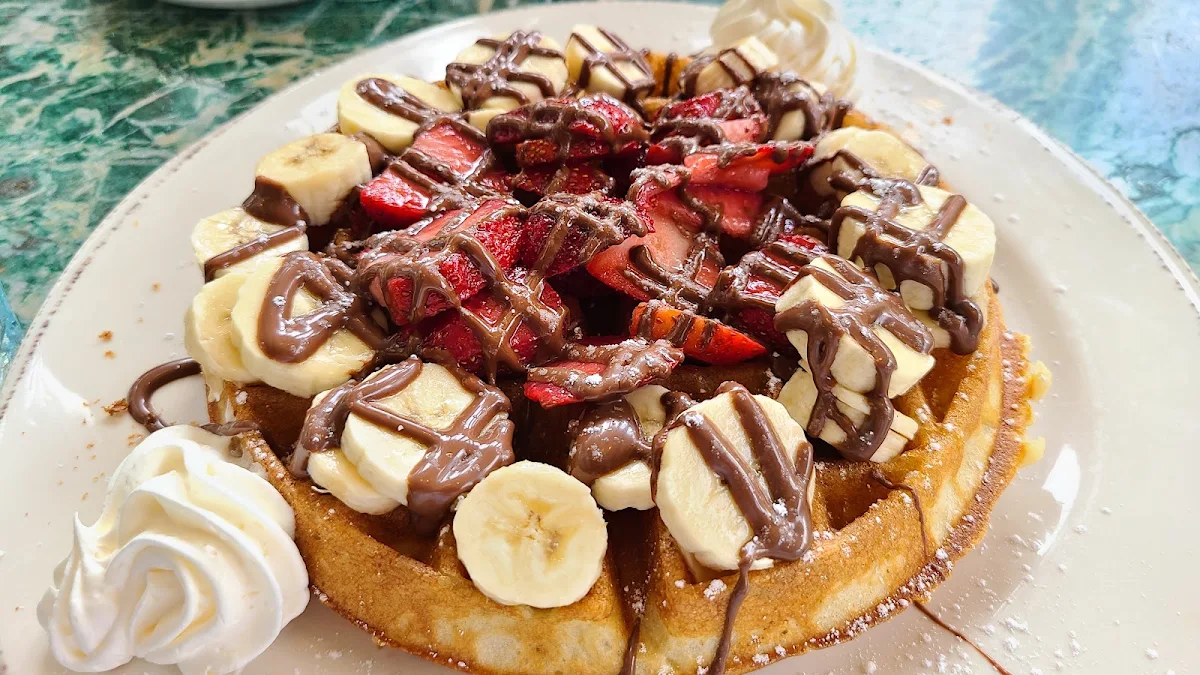 Strawberry Banana Waffle