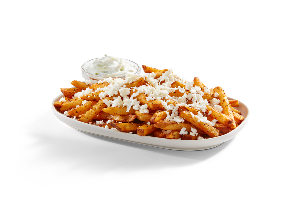 Poutine Grecque Feta Fries