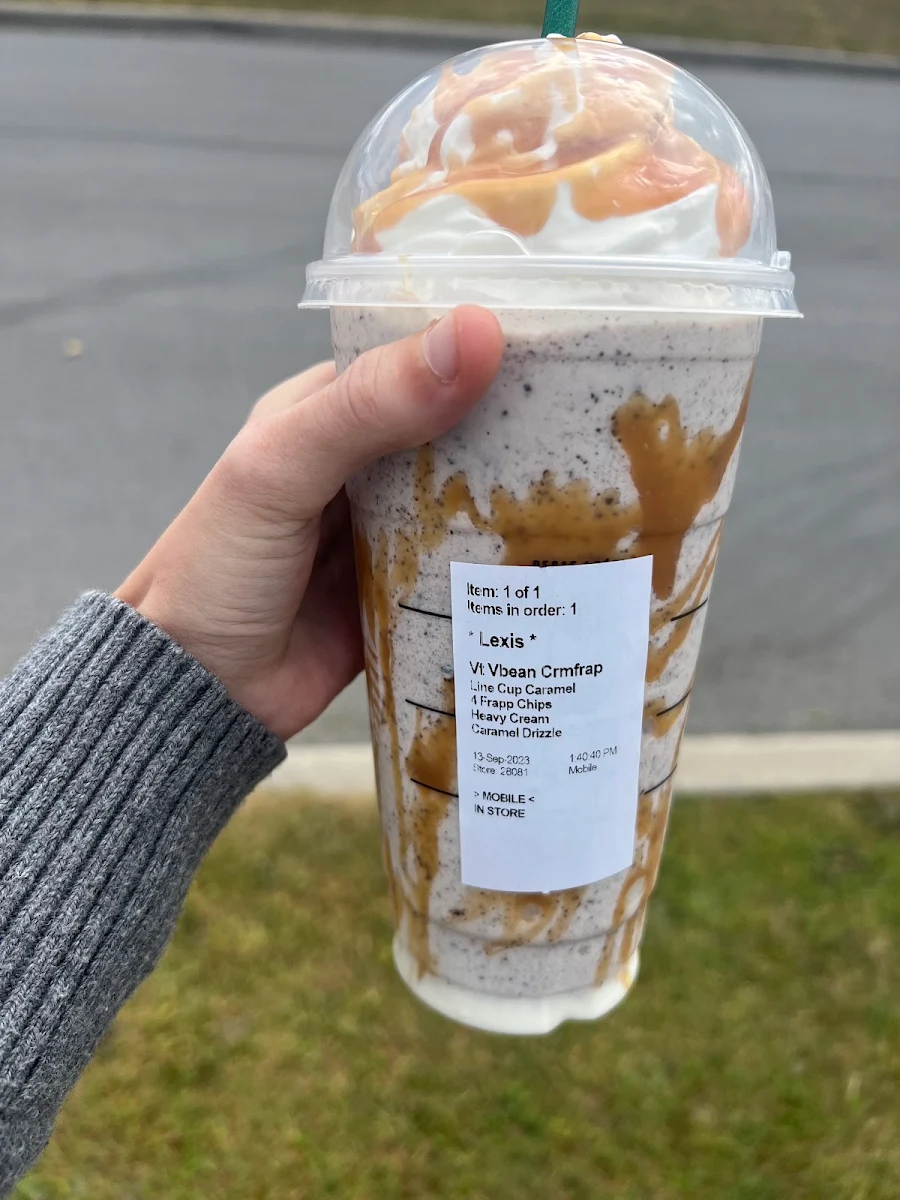 Vanilla Bean Cream Frappuccino
