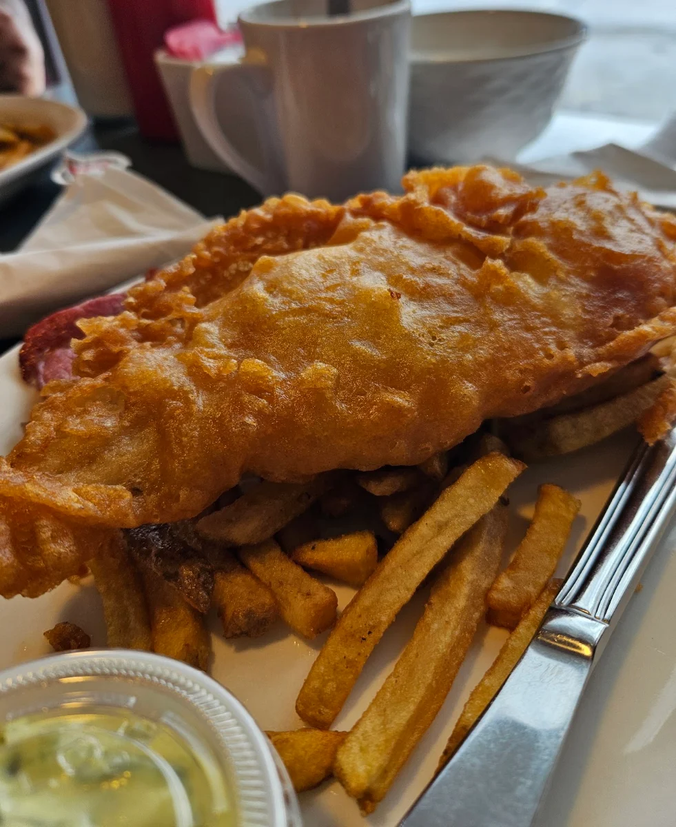 Golden Battered Fish & Chips