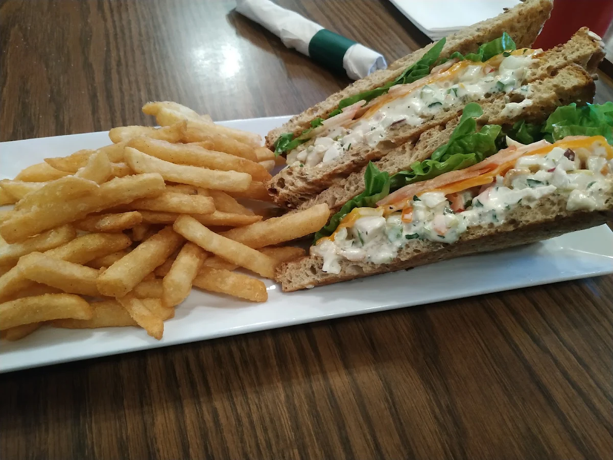 Chicken Sandwich with Fries