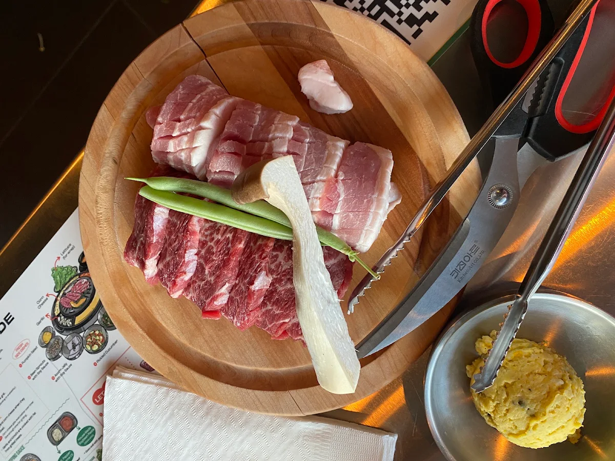 Pork Belly & Beef