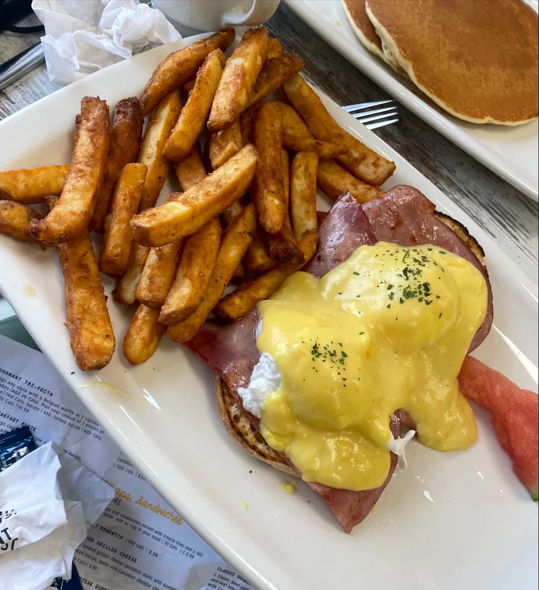 Egg Benedict with Ham