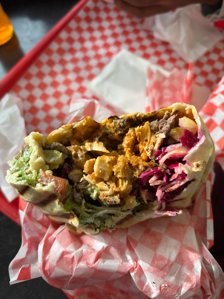 Beef Shawarma Wrap