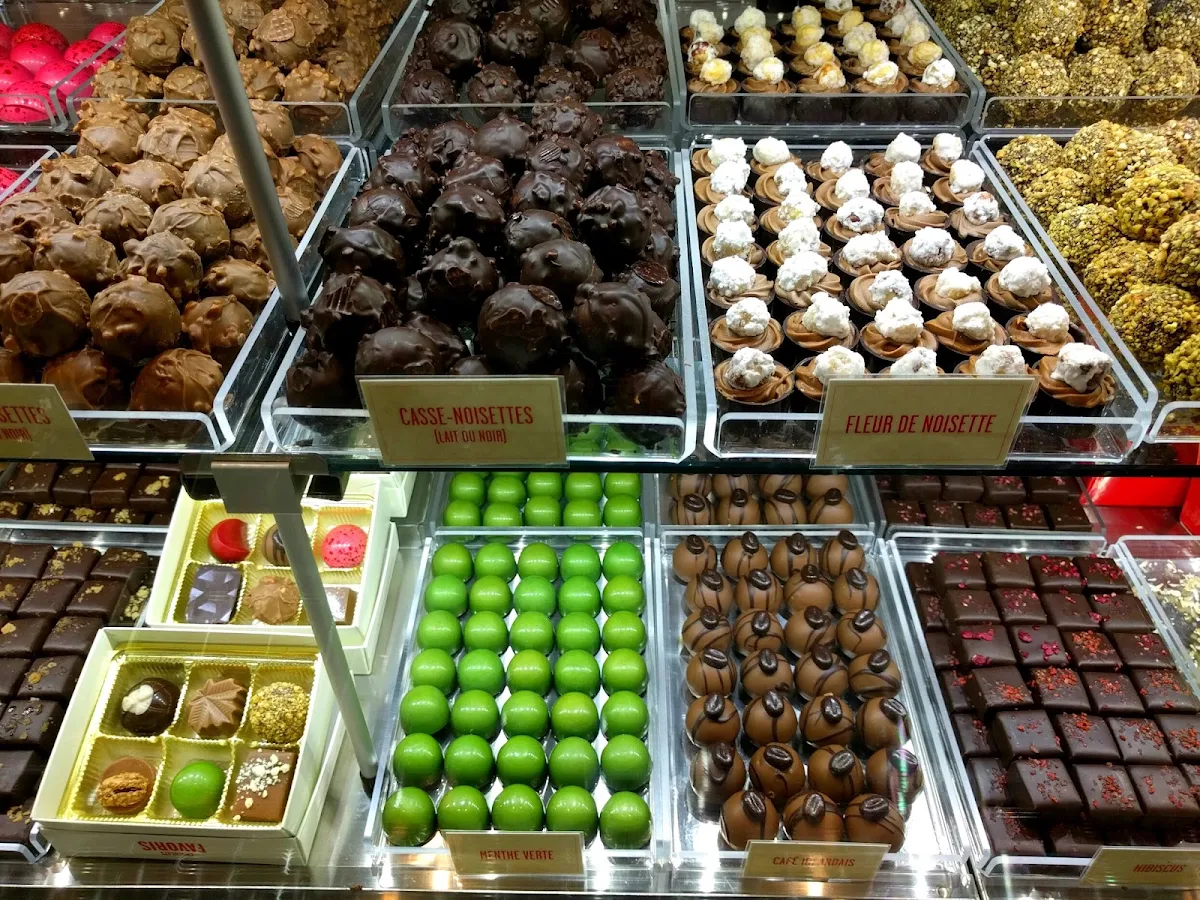 Variété de Chocolats Fins