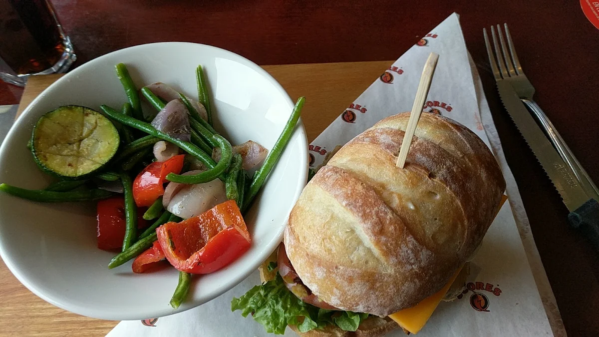 Sandwich E Légumes Grillés