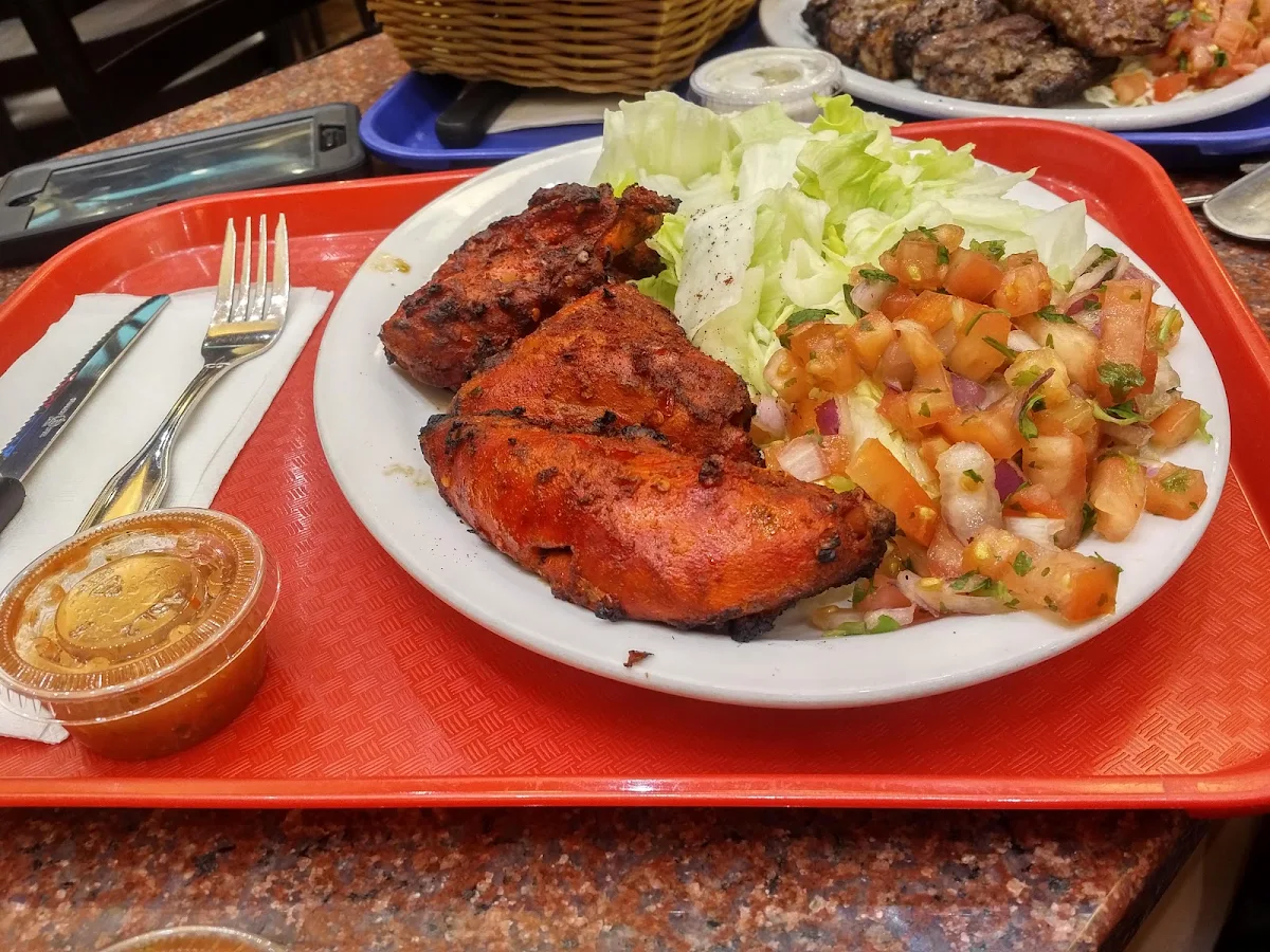 Half Chicken N Salad