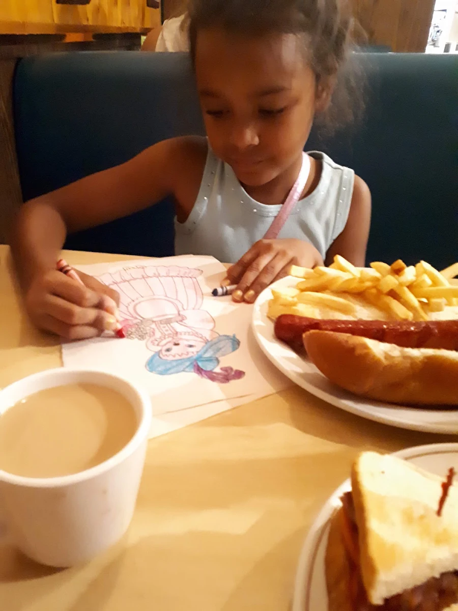 Kids Hot Dog and Fries
