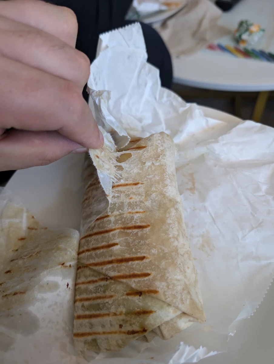 Roasted Chicken Wrap