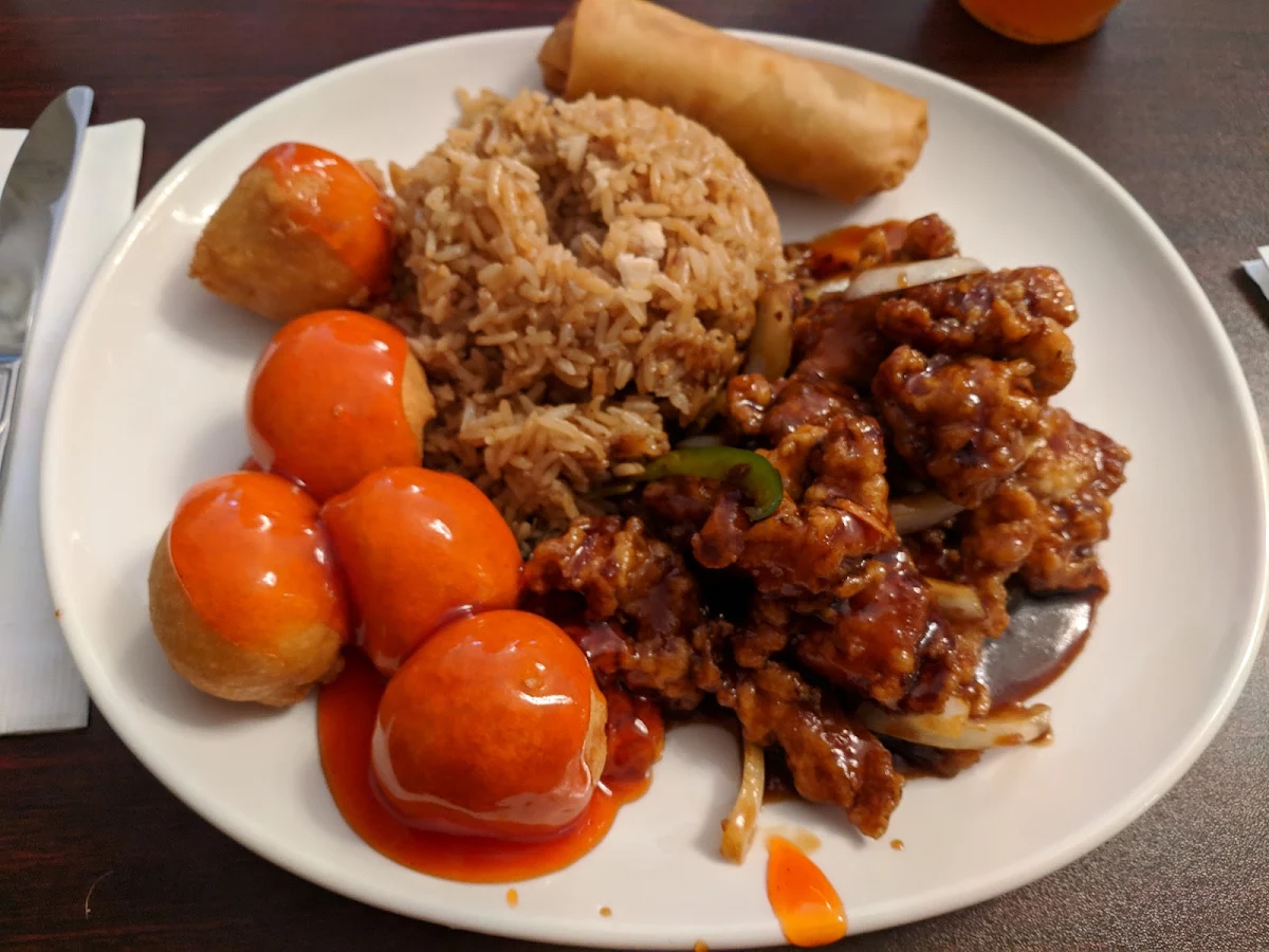 General TSO's Chicken and Chicken Balls