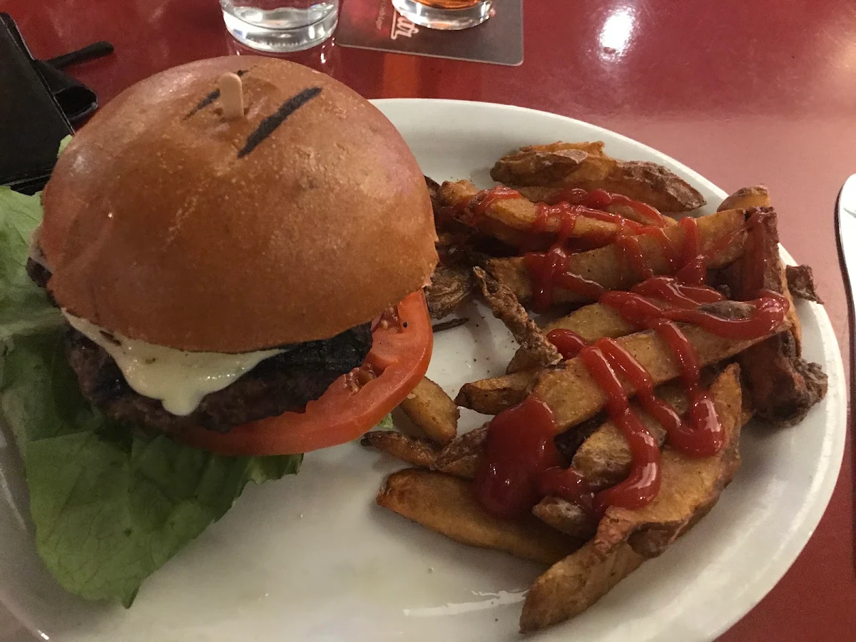 Swiss Mushroom Burger