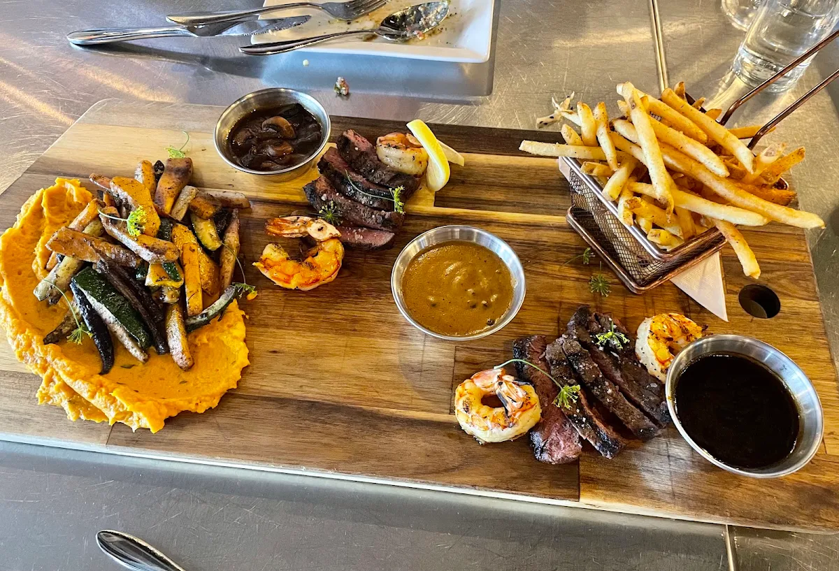 Steak and Shrimp