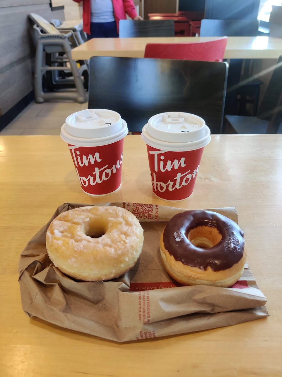 Honey Glaze and Chocolate Glazed Donut
