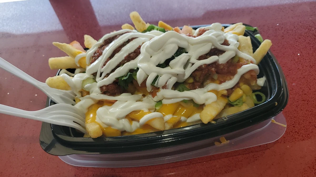 Loaded Fries with Cheese