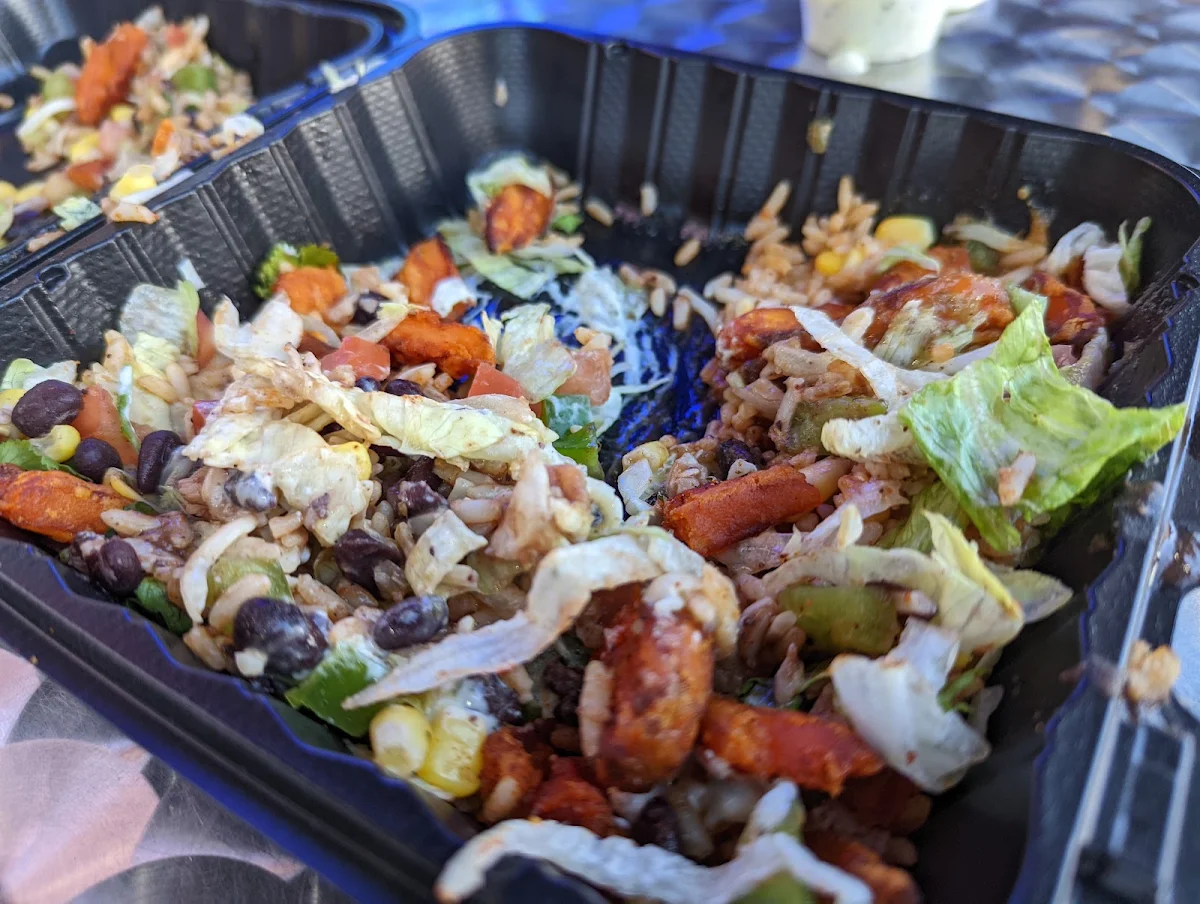 Sweet Potato Burrito Bowl