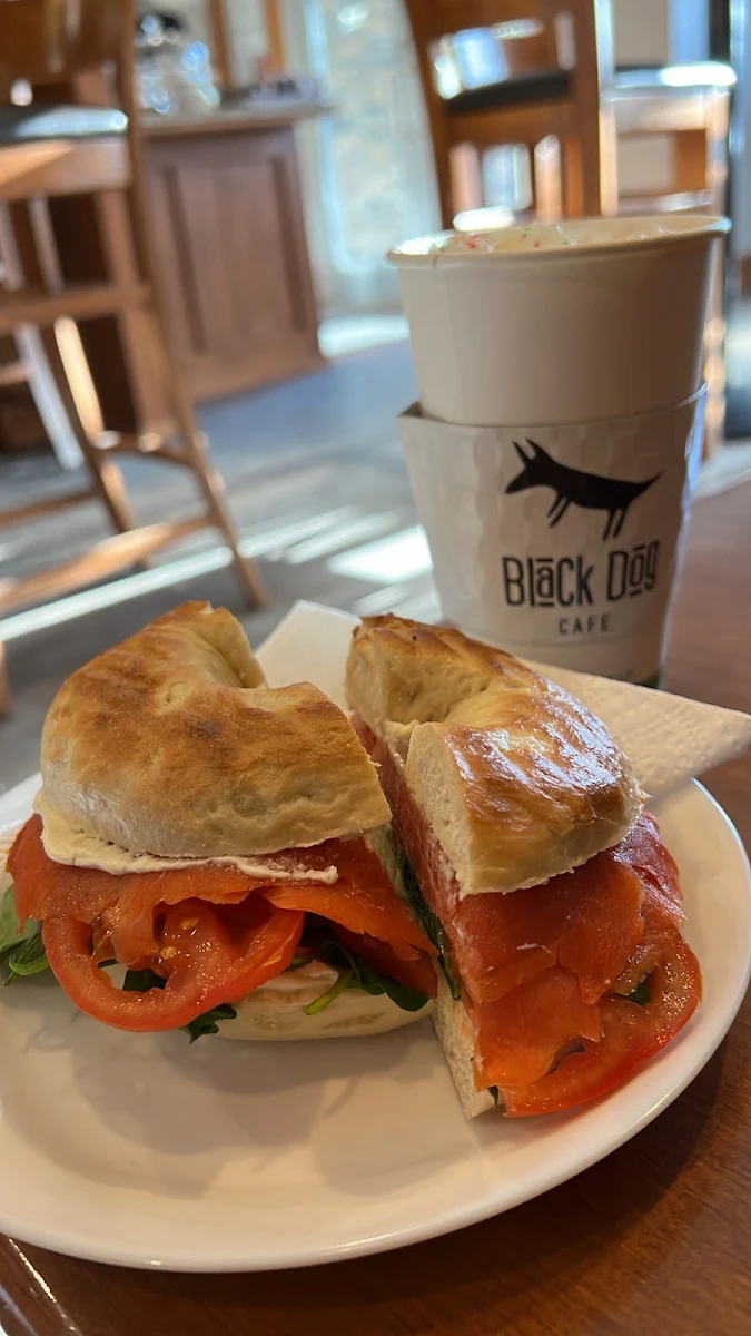 Smoked Salmon Sandwich