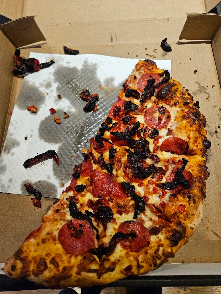 Burnt Pizza