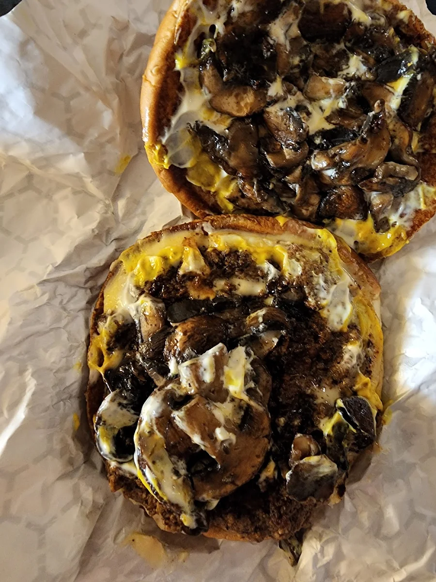 Swiss Mushroom Burger