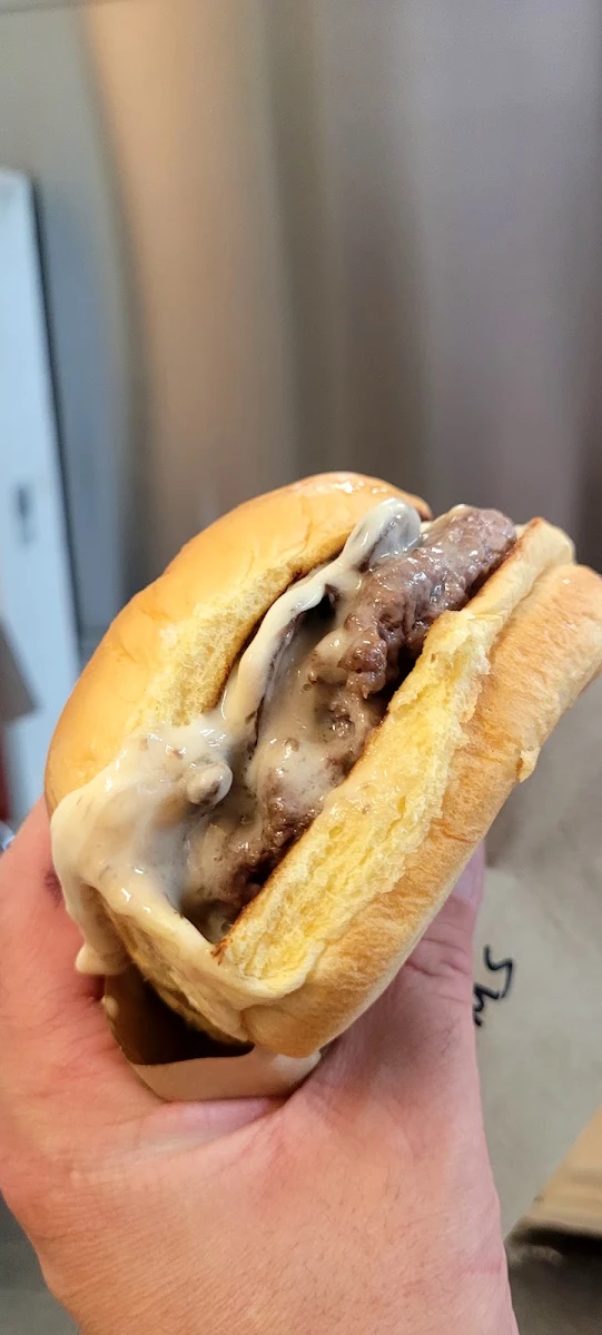 Mushroom Swiss Burger