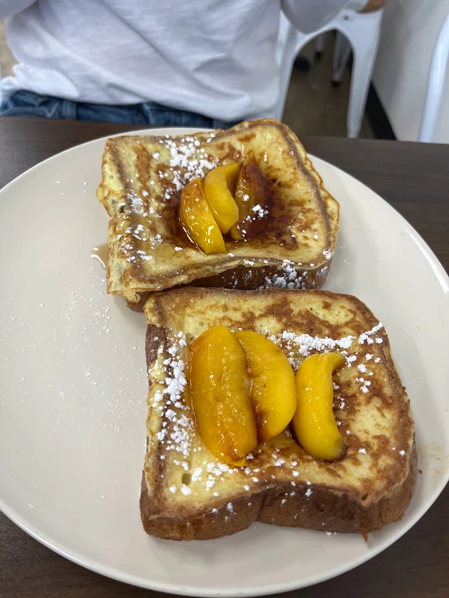 Peach French Toast