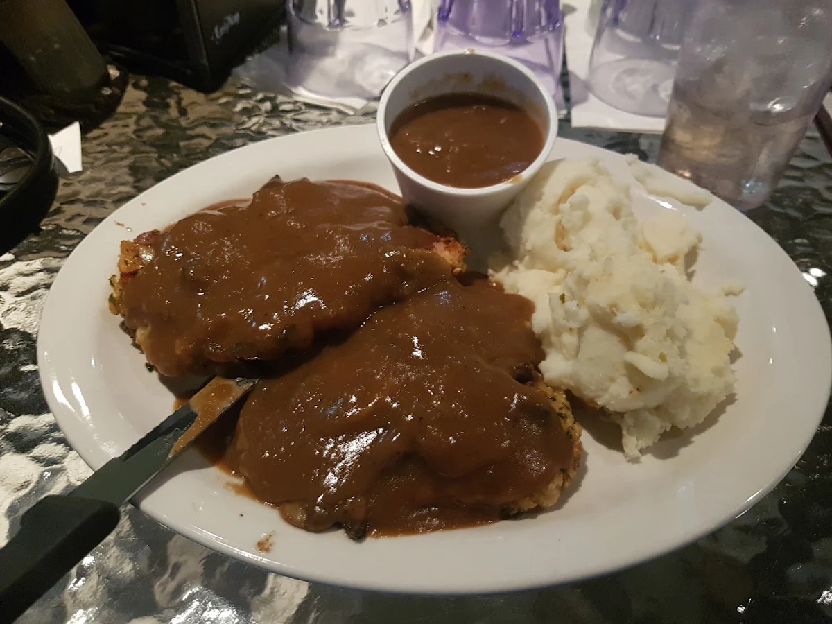 Pork Chops and Mashed Potatoes and Gravy