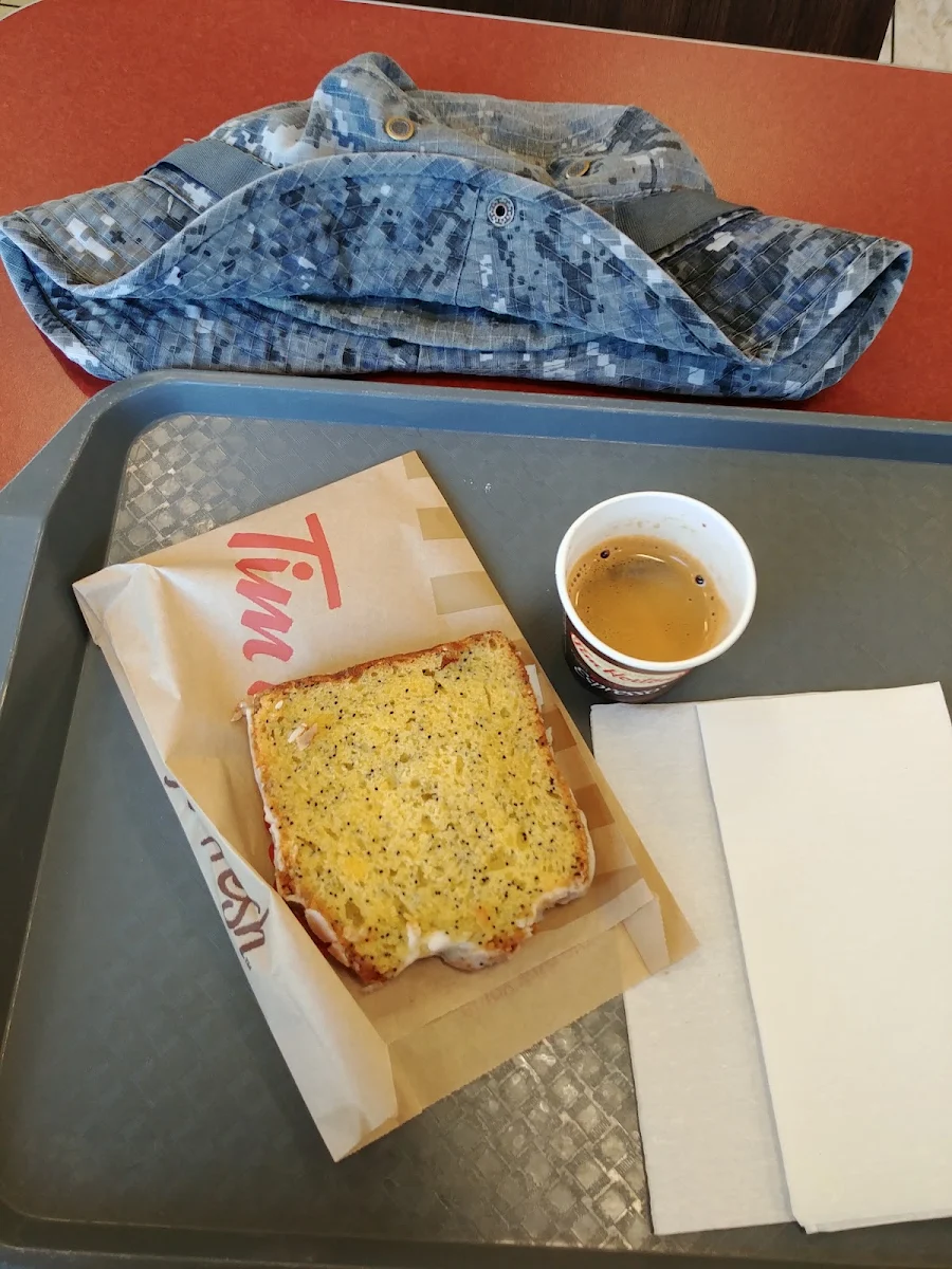 My Puppy Seed Lemon Loaf and Double Expresso