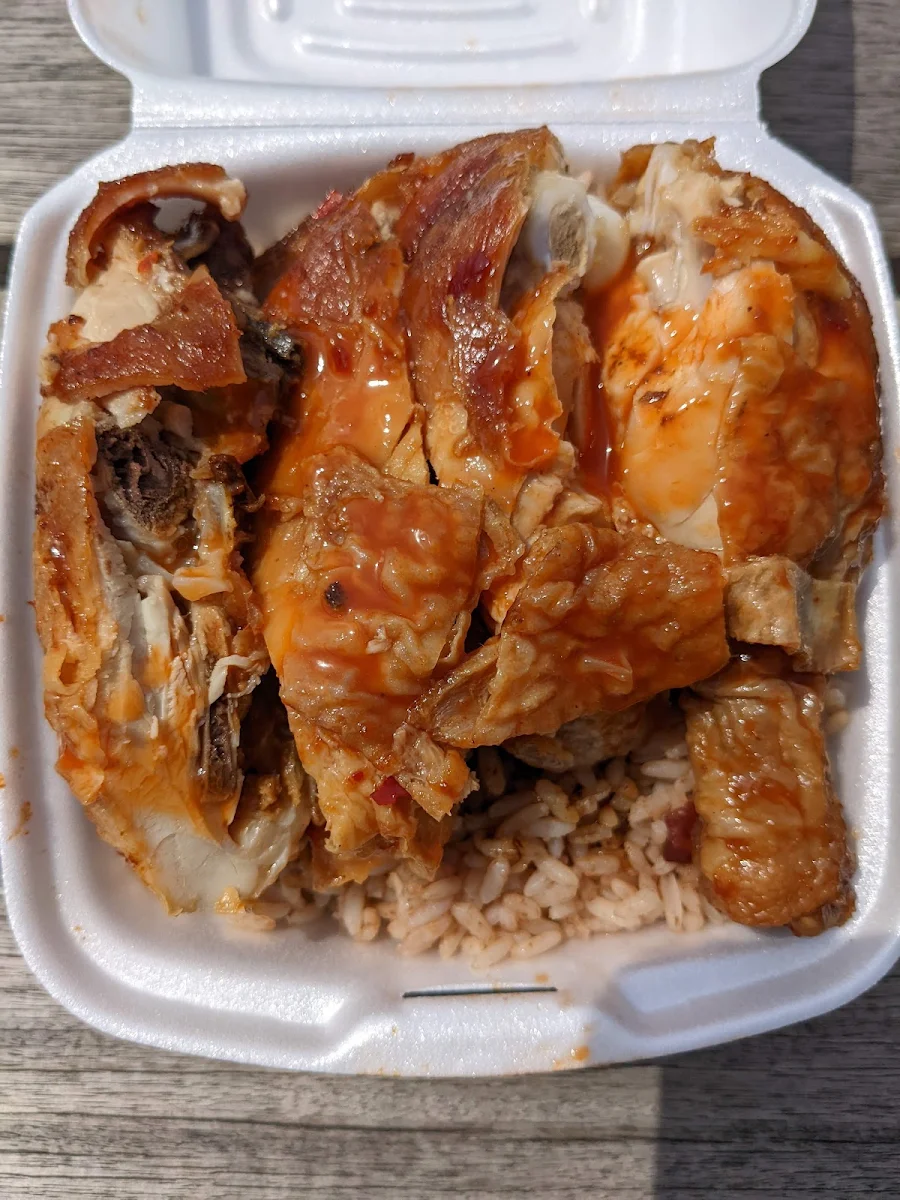 Half Jerk Half BBQ