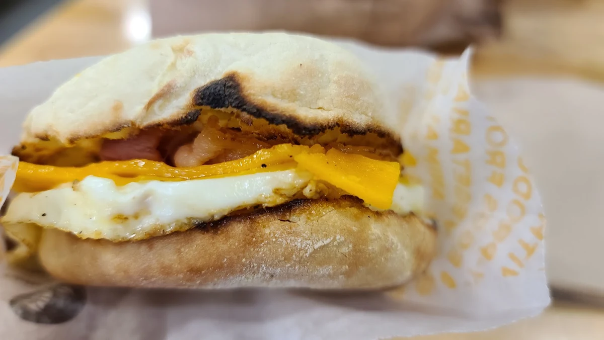 Bacon Egg Cheese English Muffin