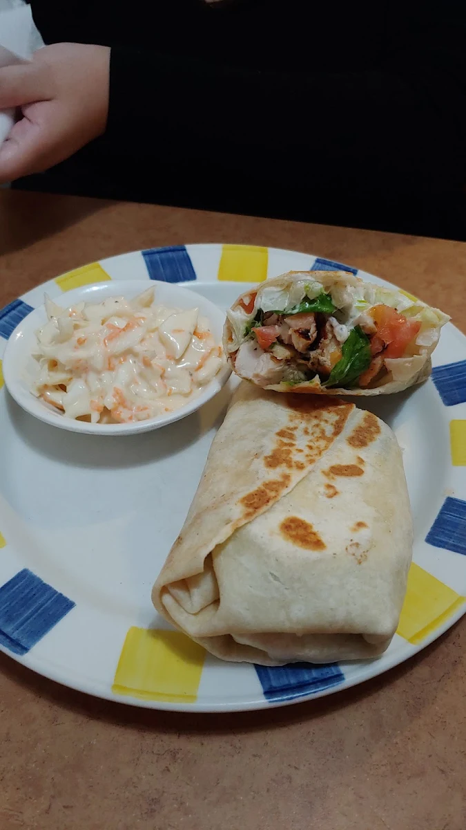 Chicken Souvlaki Wrap