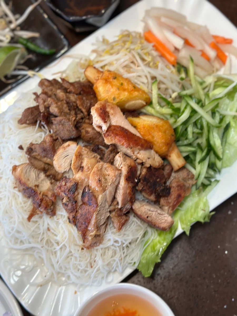 BBQ Pork with Vermicelli