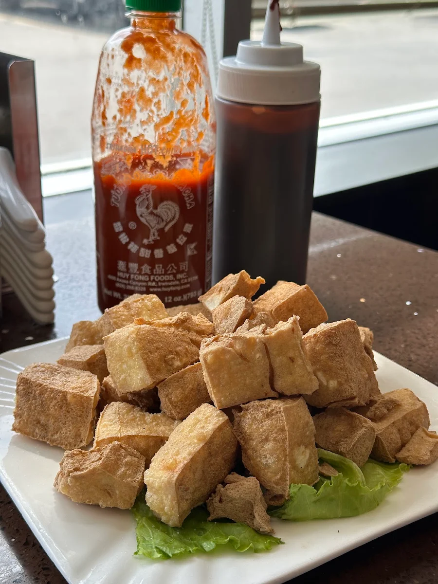 Spicy Deep Fried Tofu