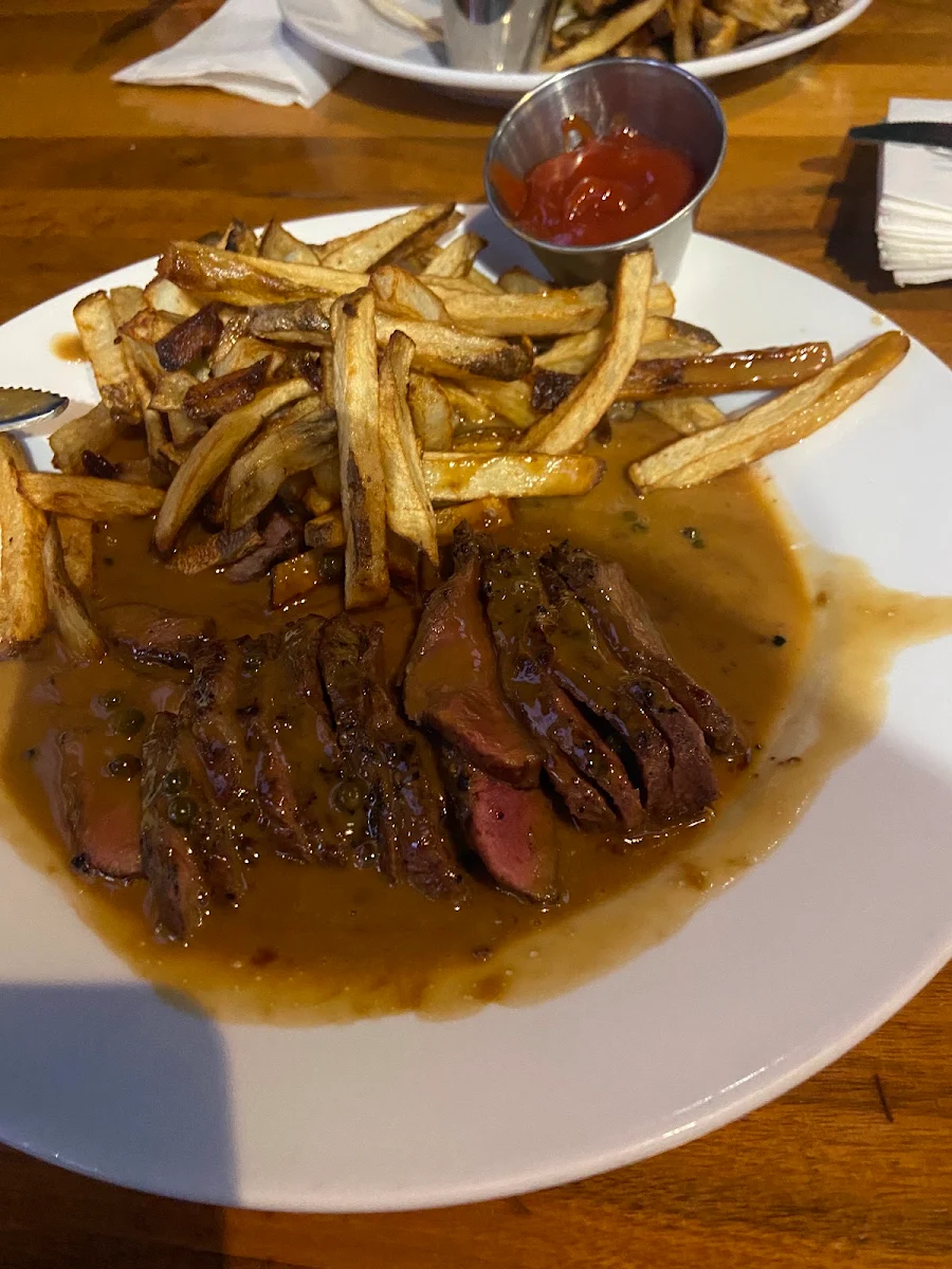 Steak Frites Au Poivre