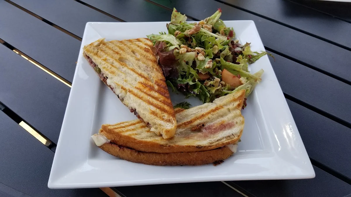 Blackberry Bacon Grilled Cheese Panini
