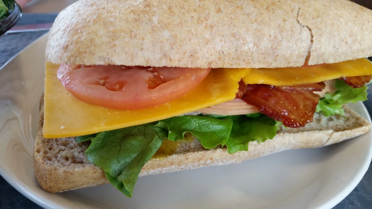 Turkey Bacon Club Sandwich