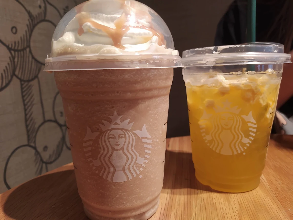 Caramel Ribbon Crunch Frappuccino Blended Beverage