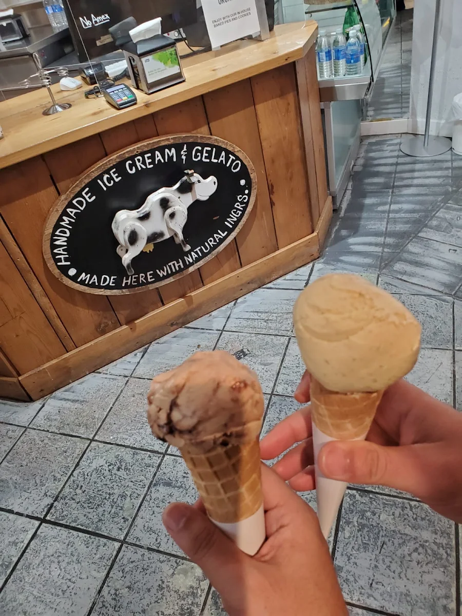 Pistachio Ice Cream Cone