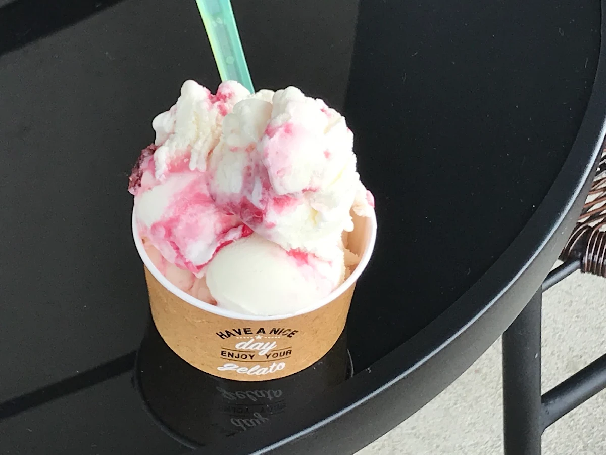 Quark Topped with a Little Gelato