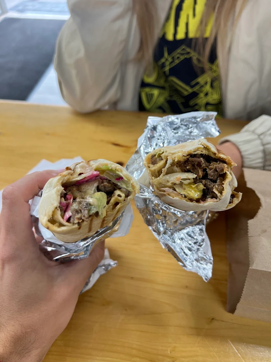 Beef Wraps, Ali Baba's Middle Eastern Cuisine - 197 Dundas St W