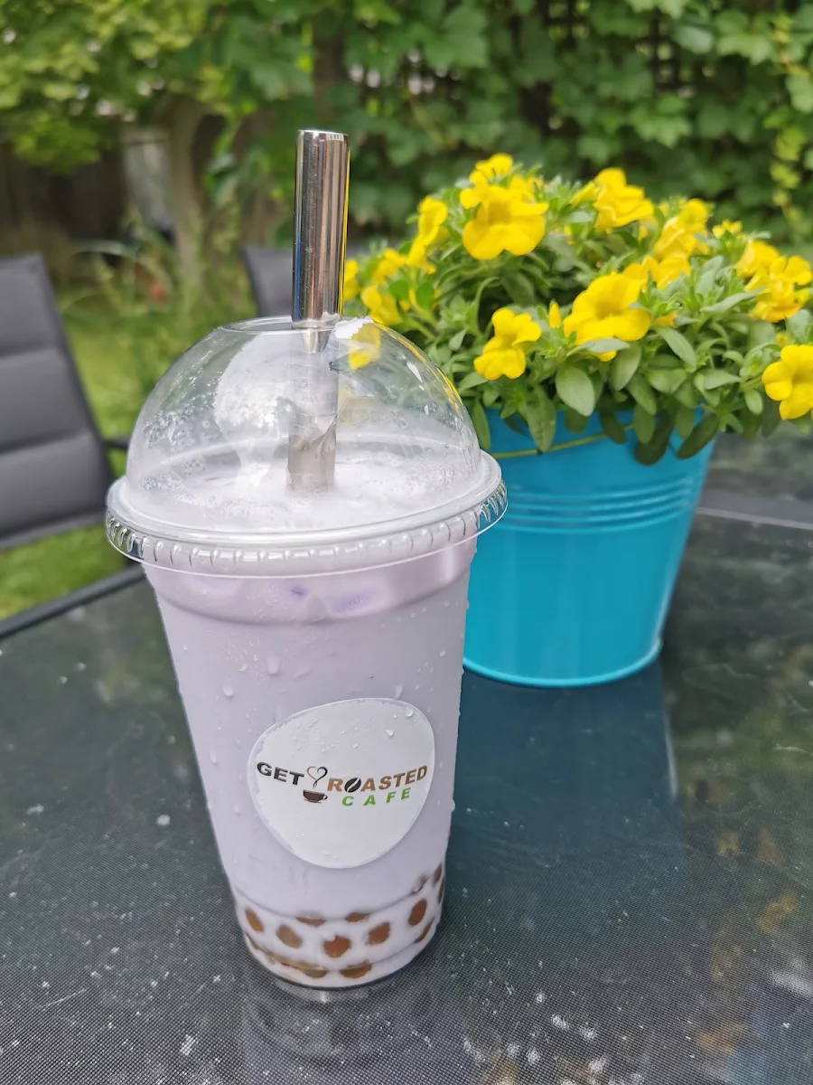 Taro Bubble Tea with Milk