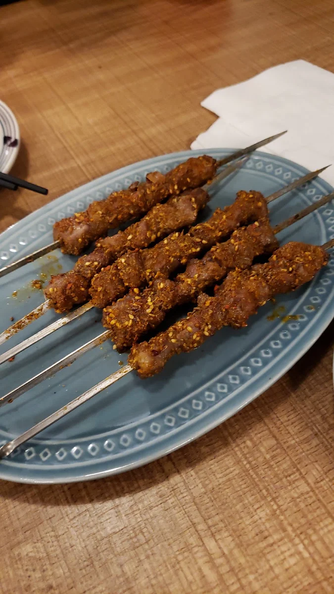 Fatty Beef and Lamb Skewers